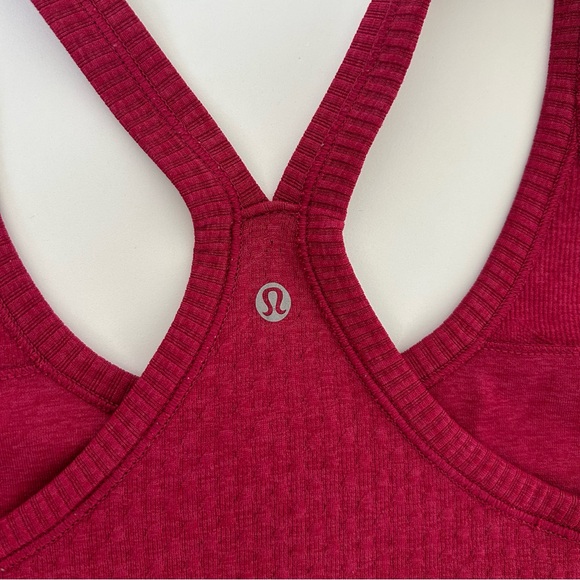 Red Ribbed Tank Top - Picture 8 of 8